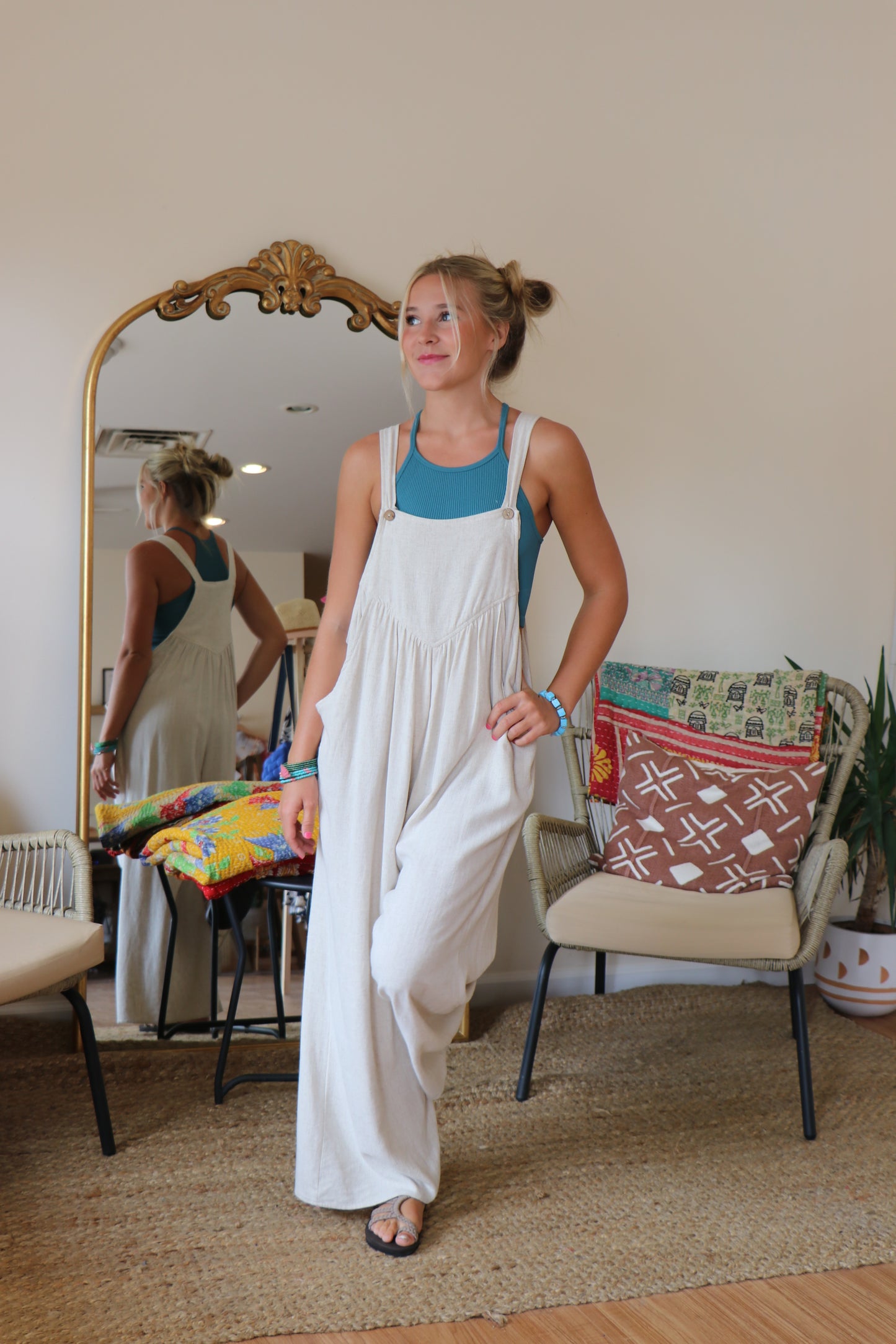 Barefoot Bohemian Overalls
