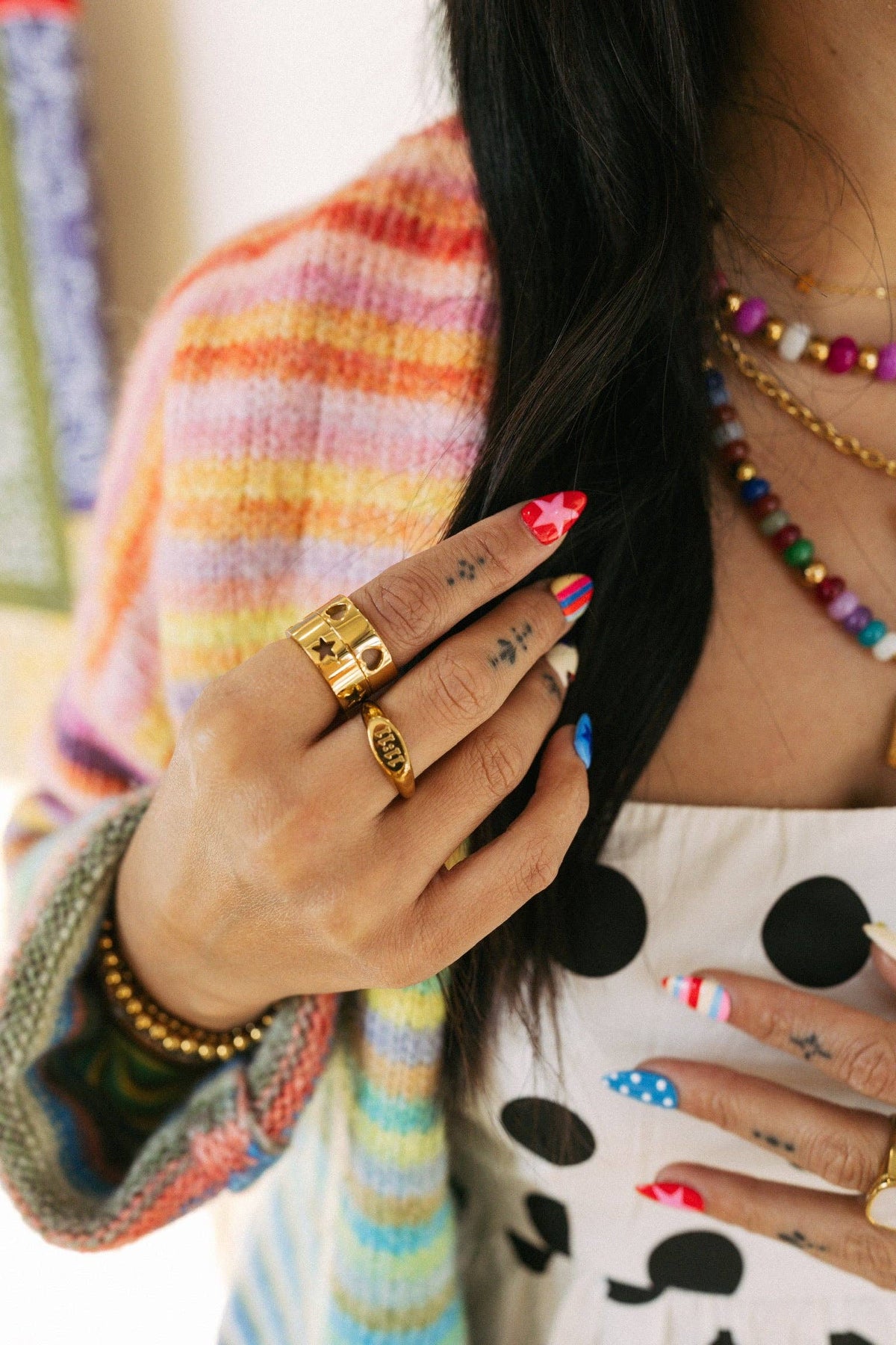 Cutout Star Ring: 9