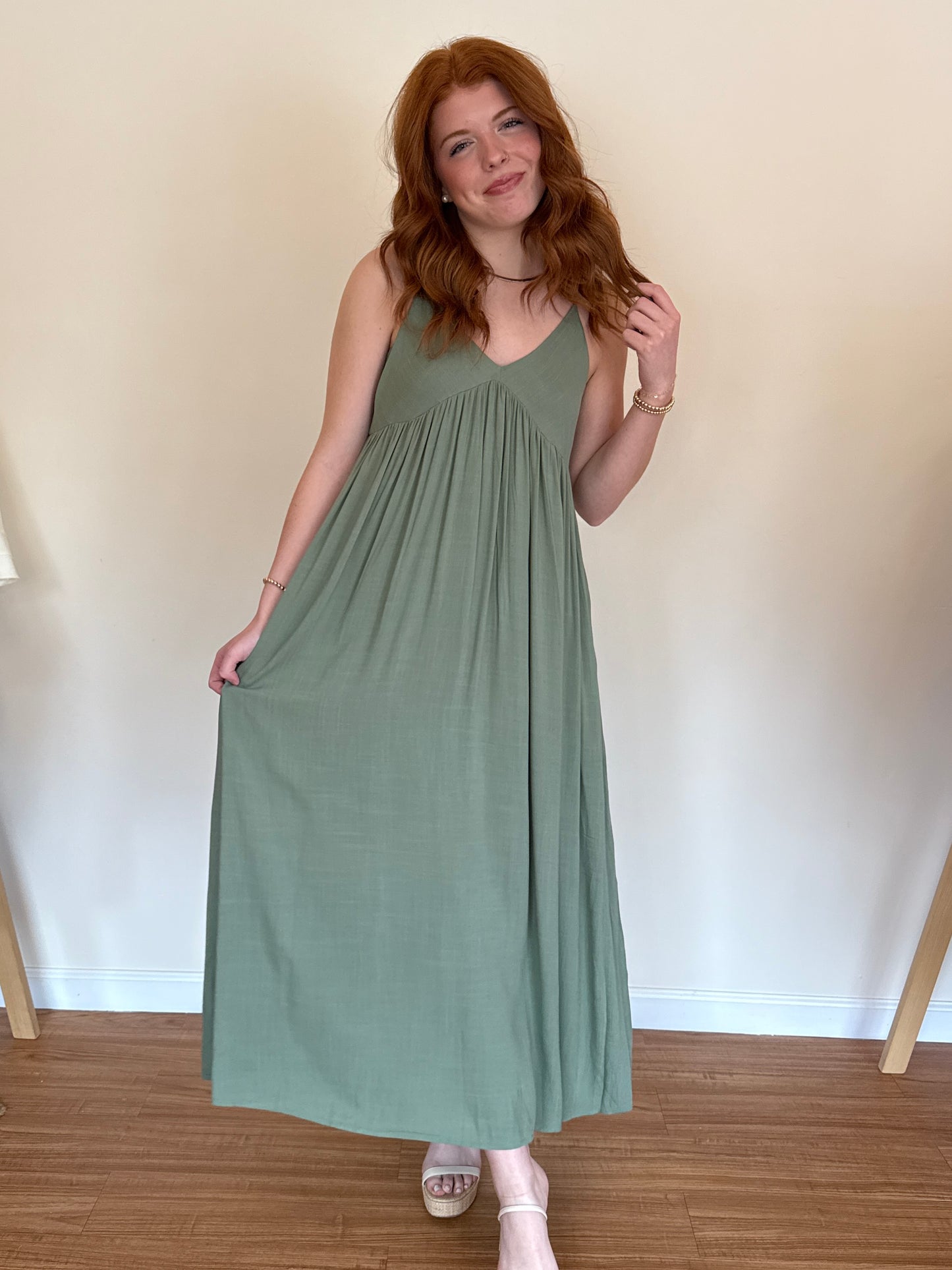 Emerald Breeze Dress