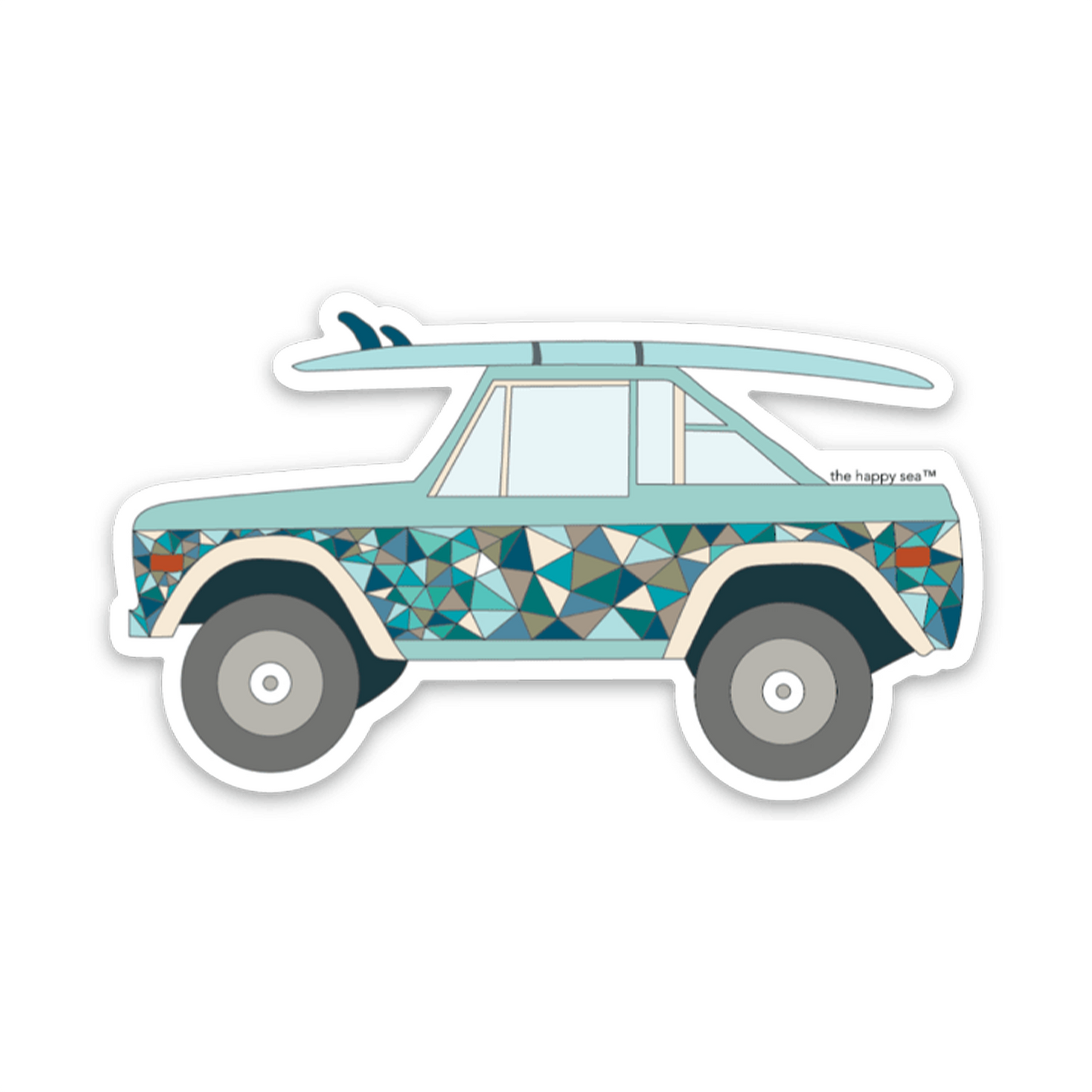 4" Bronco Sticker