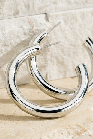 Brass Tube Hoops