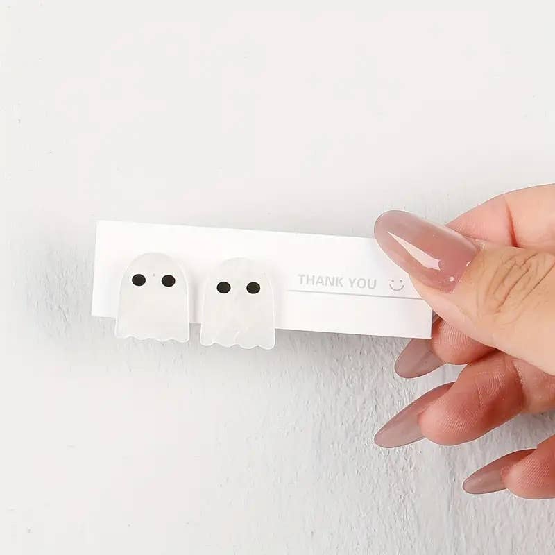 Halloween Acrylic Spooky Earrings: Witch Hat