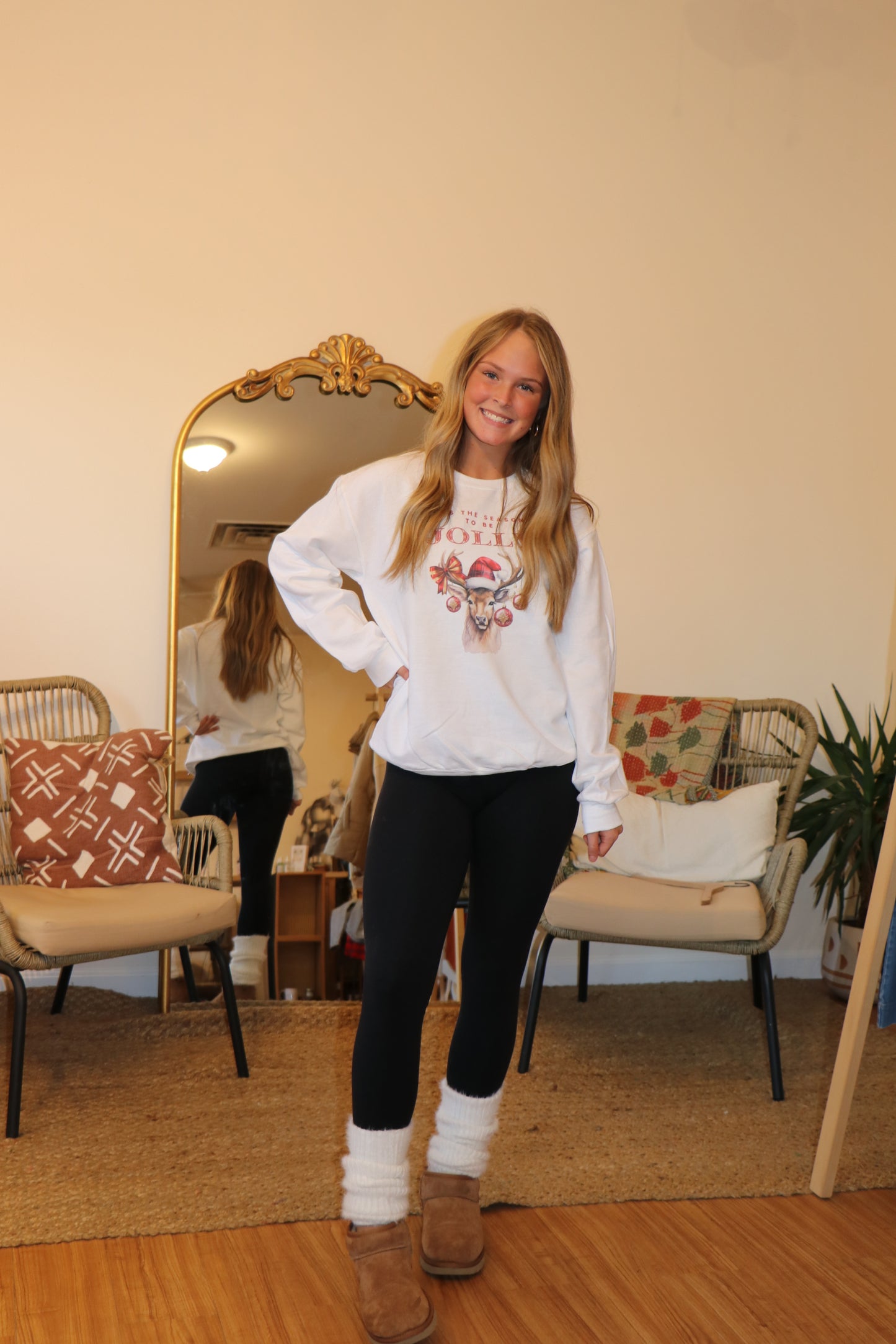 Reindeer Jolly Sweatshirt