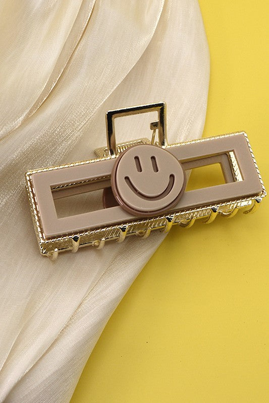 Smiley Hair Clips