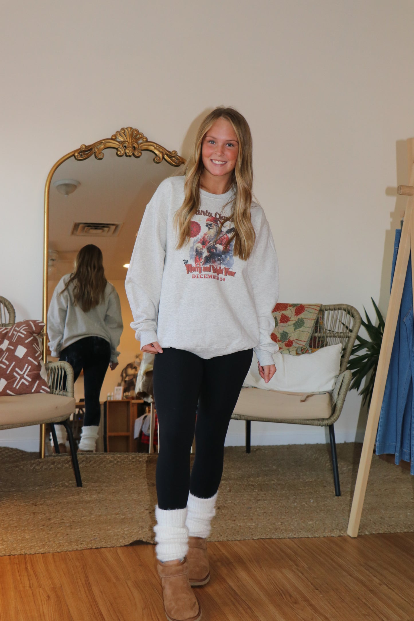 Rockin’ Santa Sweatshirt