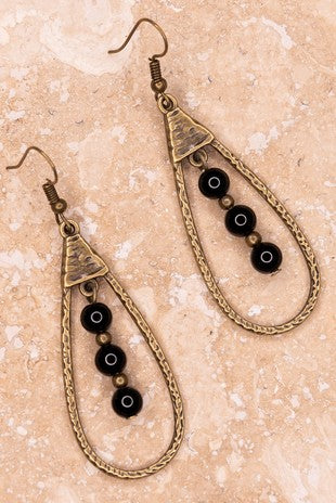 Dylan Sherry Black Earrings