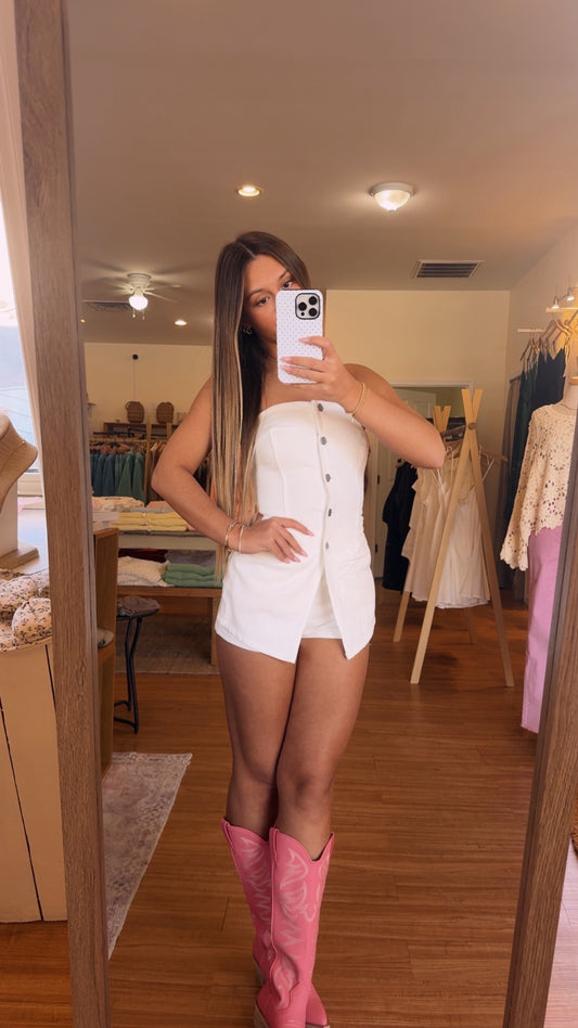 Back To Friends Romper