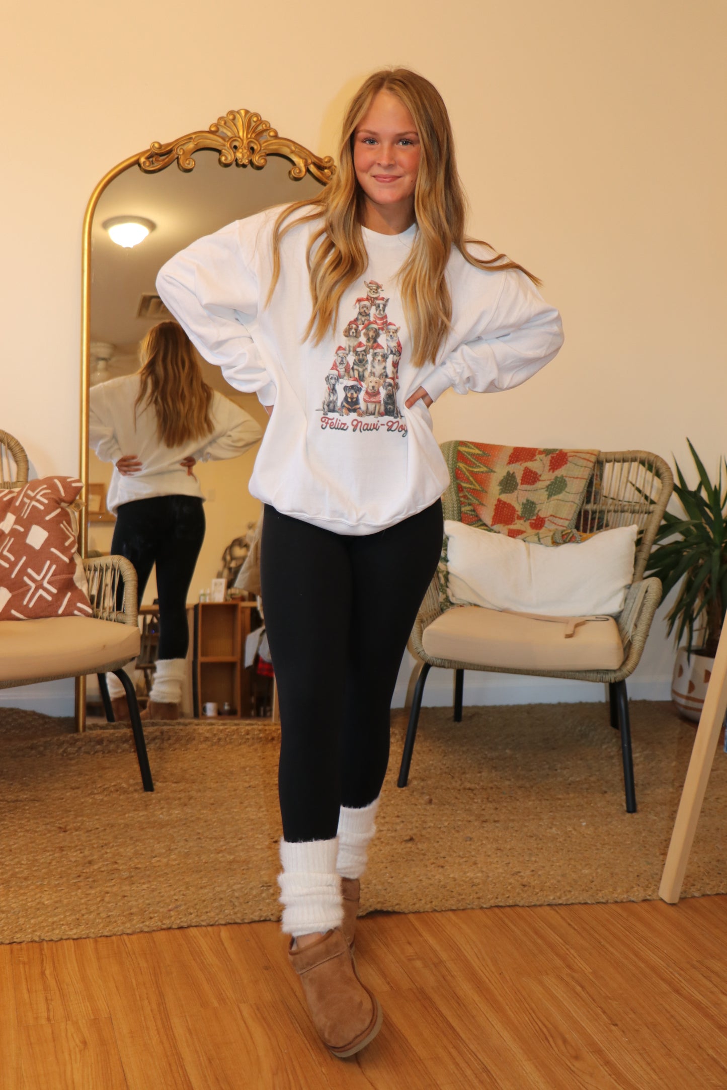 Feliz Navi- Dog Sweatshirt