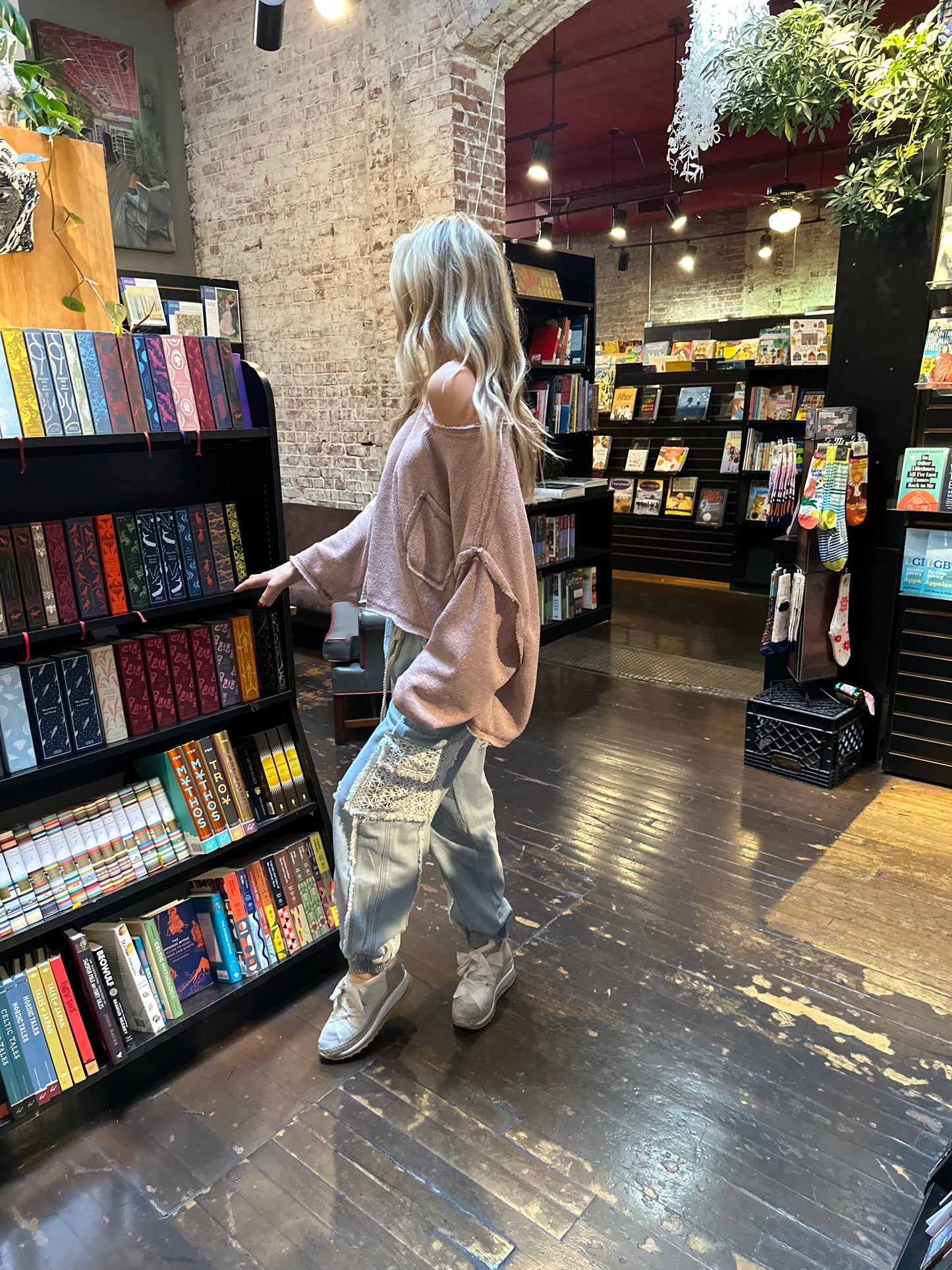 Cool Girl Denim Jogger by POL