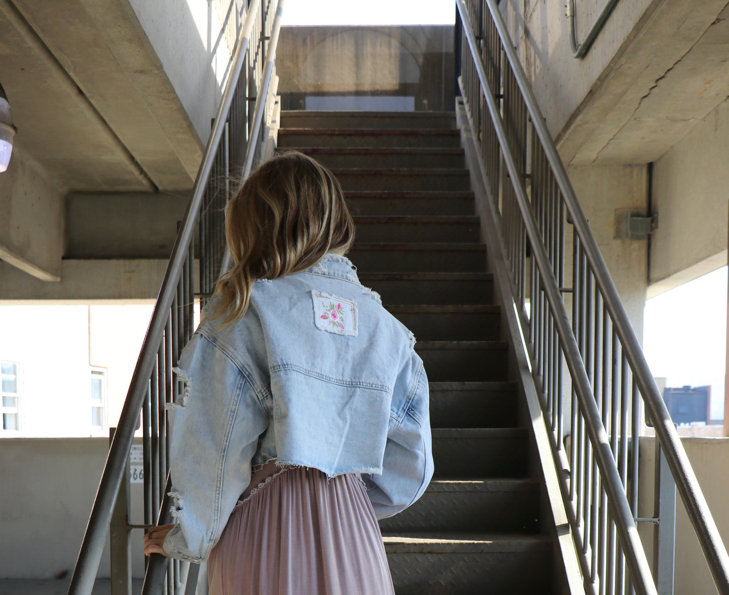 Paint the Town Denim Jacket by POL