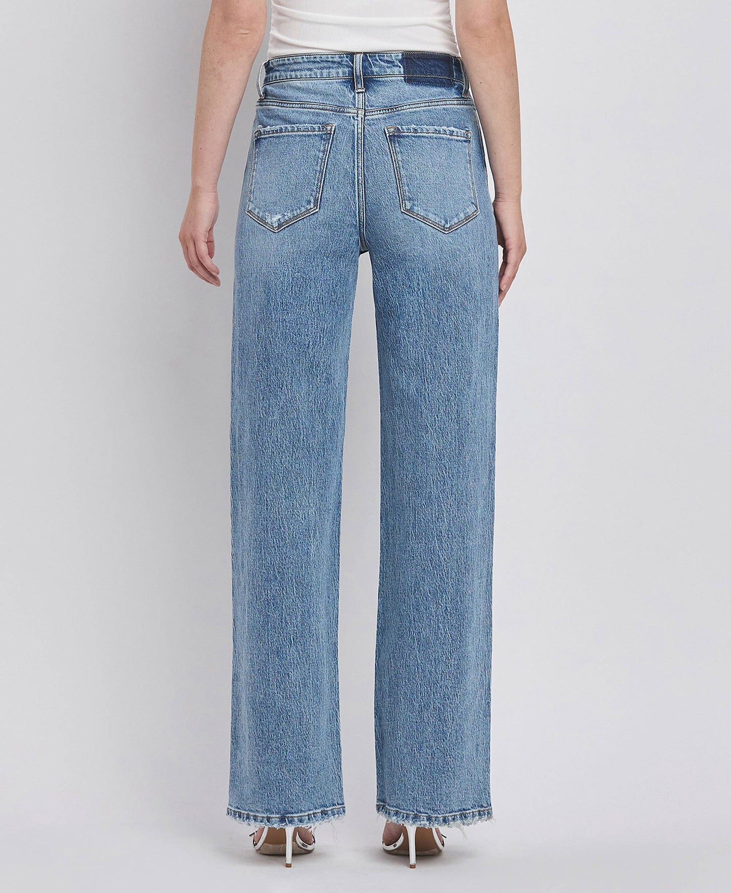 Vervet 90's Super High-Rise Wide Jeans 