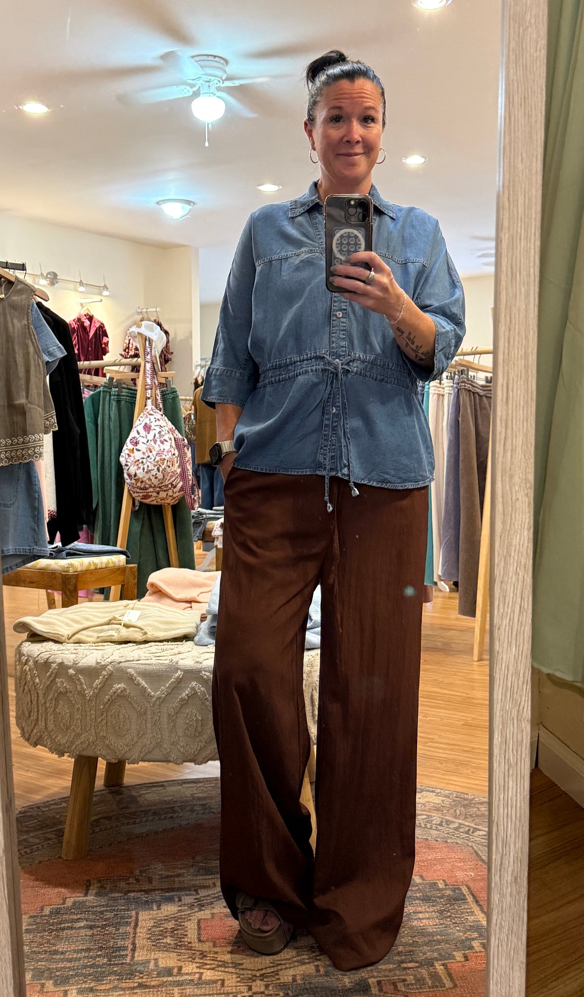 Everyday Denim Top