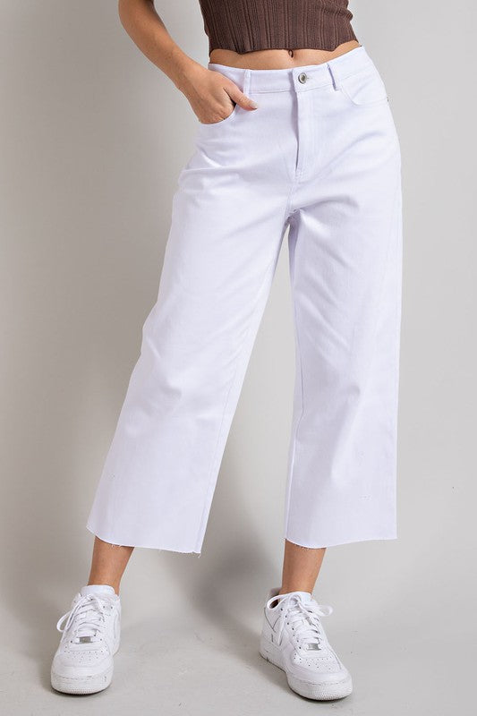 Boston Straight Leg Cropped Pants