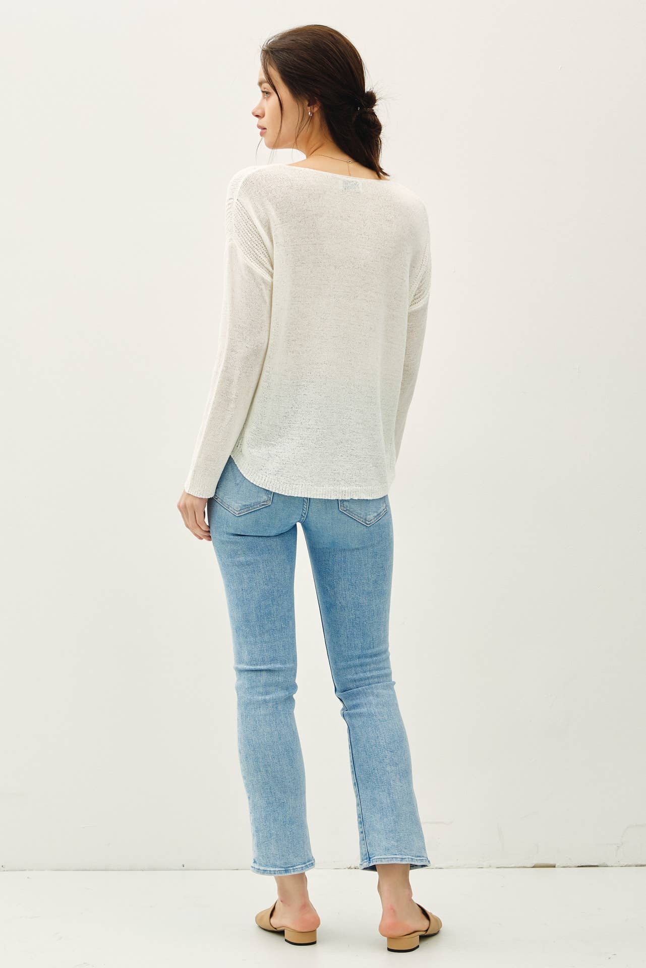 Lightweight Drop Shoulder Sweater