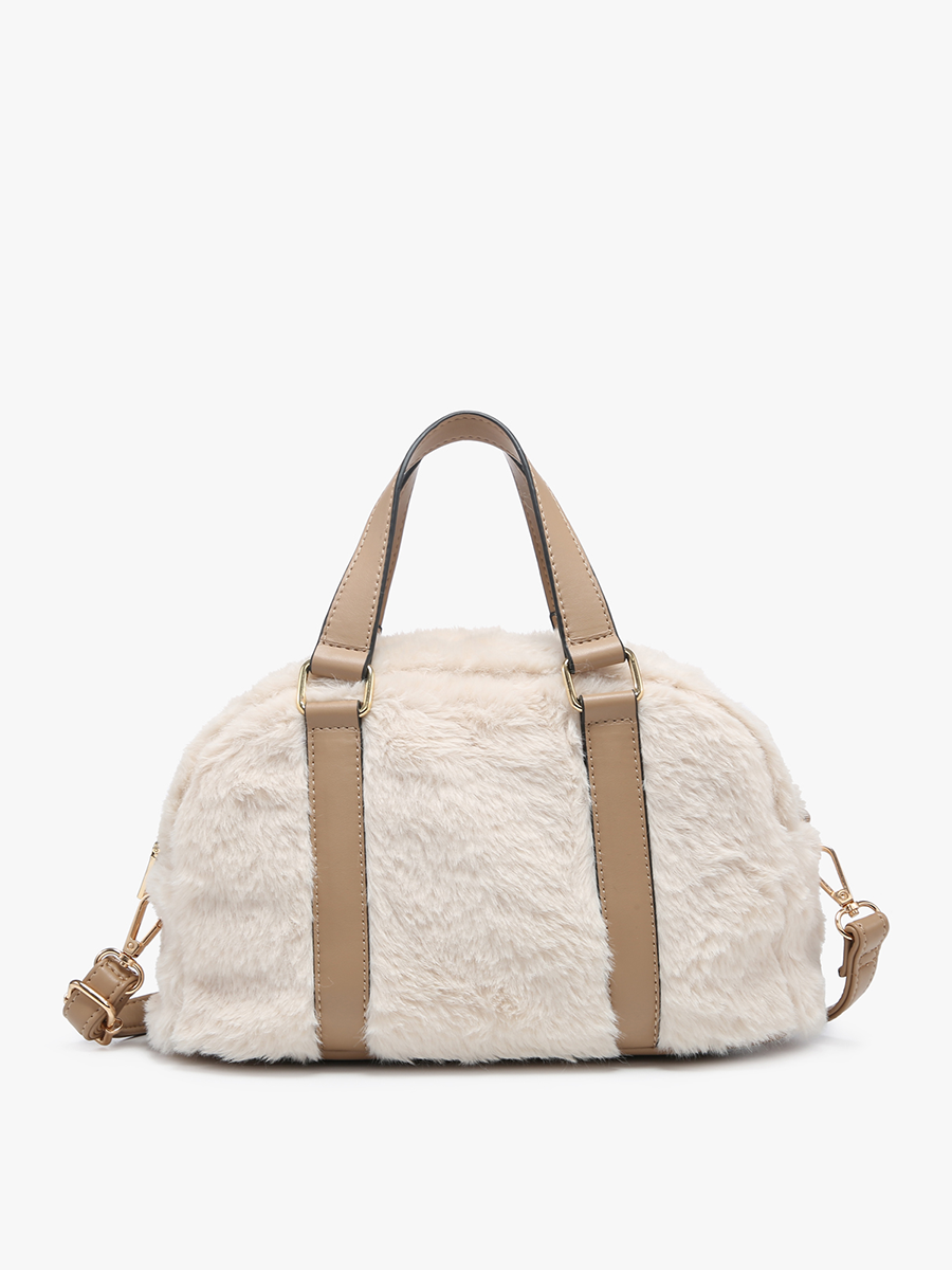 Sherpa Boston Bag w/ Dual Handles: Pink