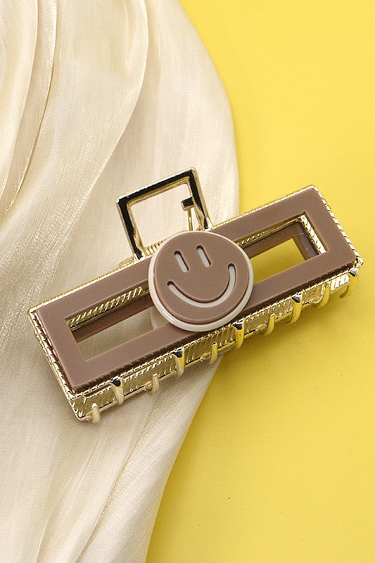 Smiley Hair Clips