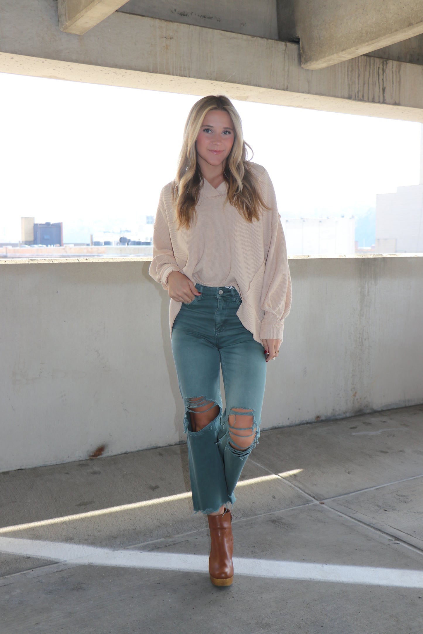 Vervet 90’s Vintage Crop Flare Jeans