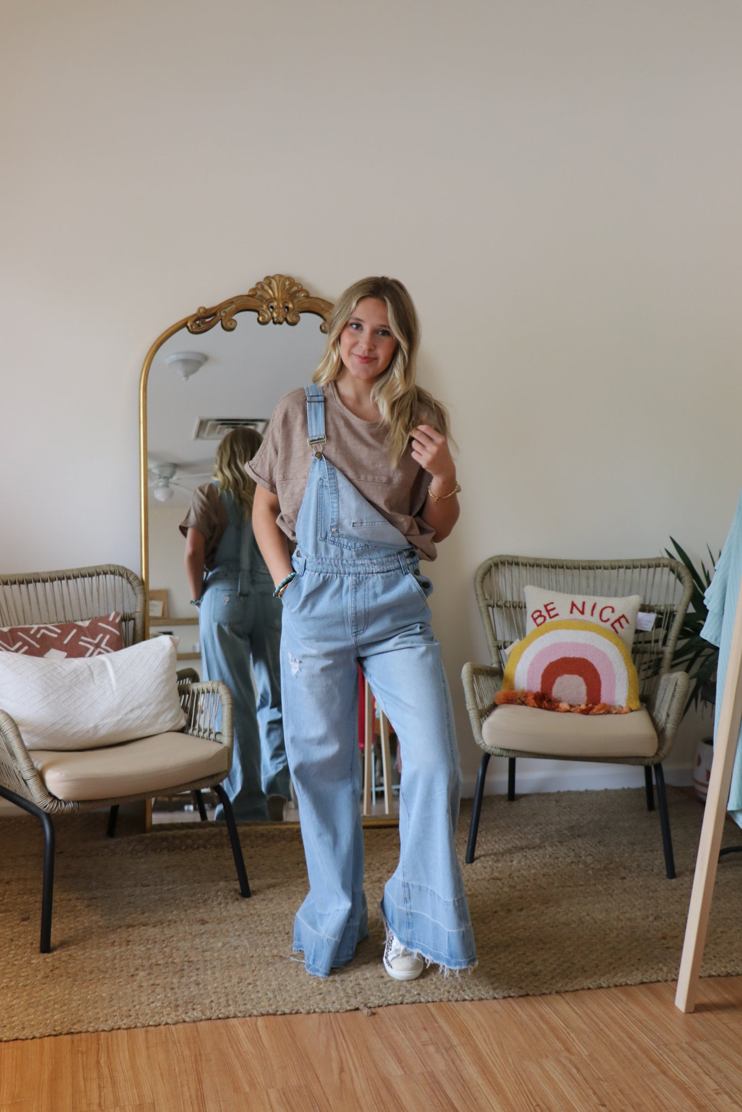 Milly Denim Overalls