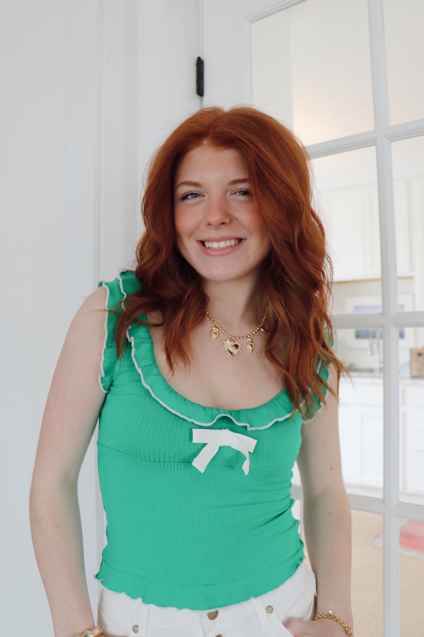 Lush Lux Bow Tank Top