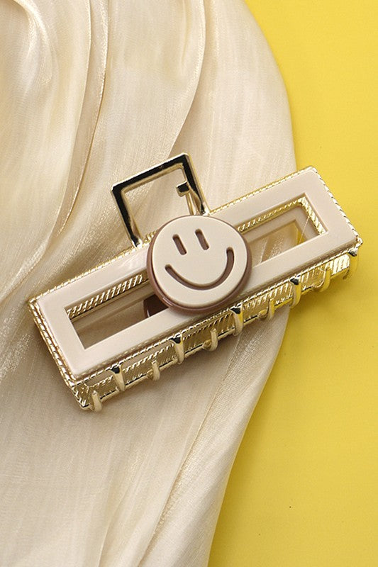 Smiley Hair Clips