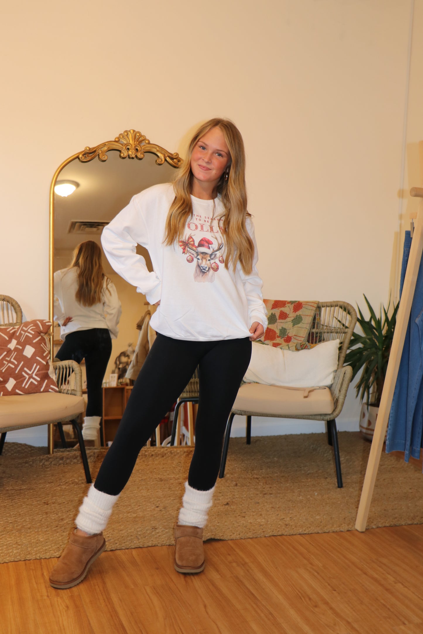 Reindeer Jolly Sweatshirt