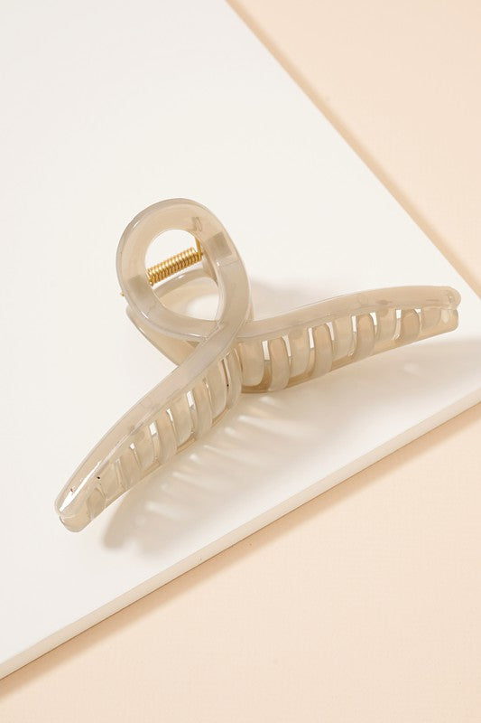 Acetate Twist Hair Claw Clip