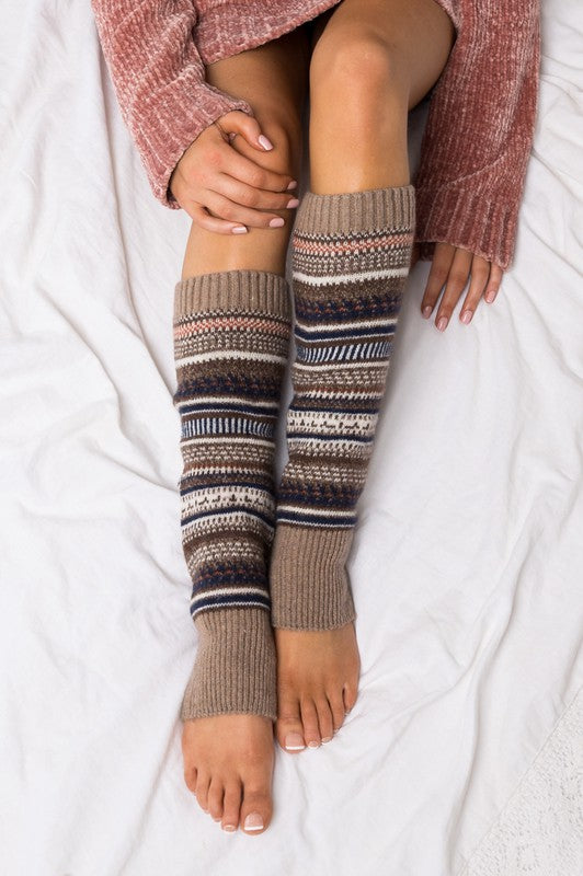 Thick Knitted Leg Warmers