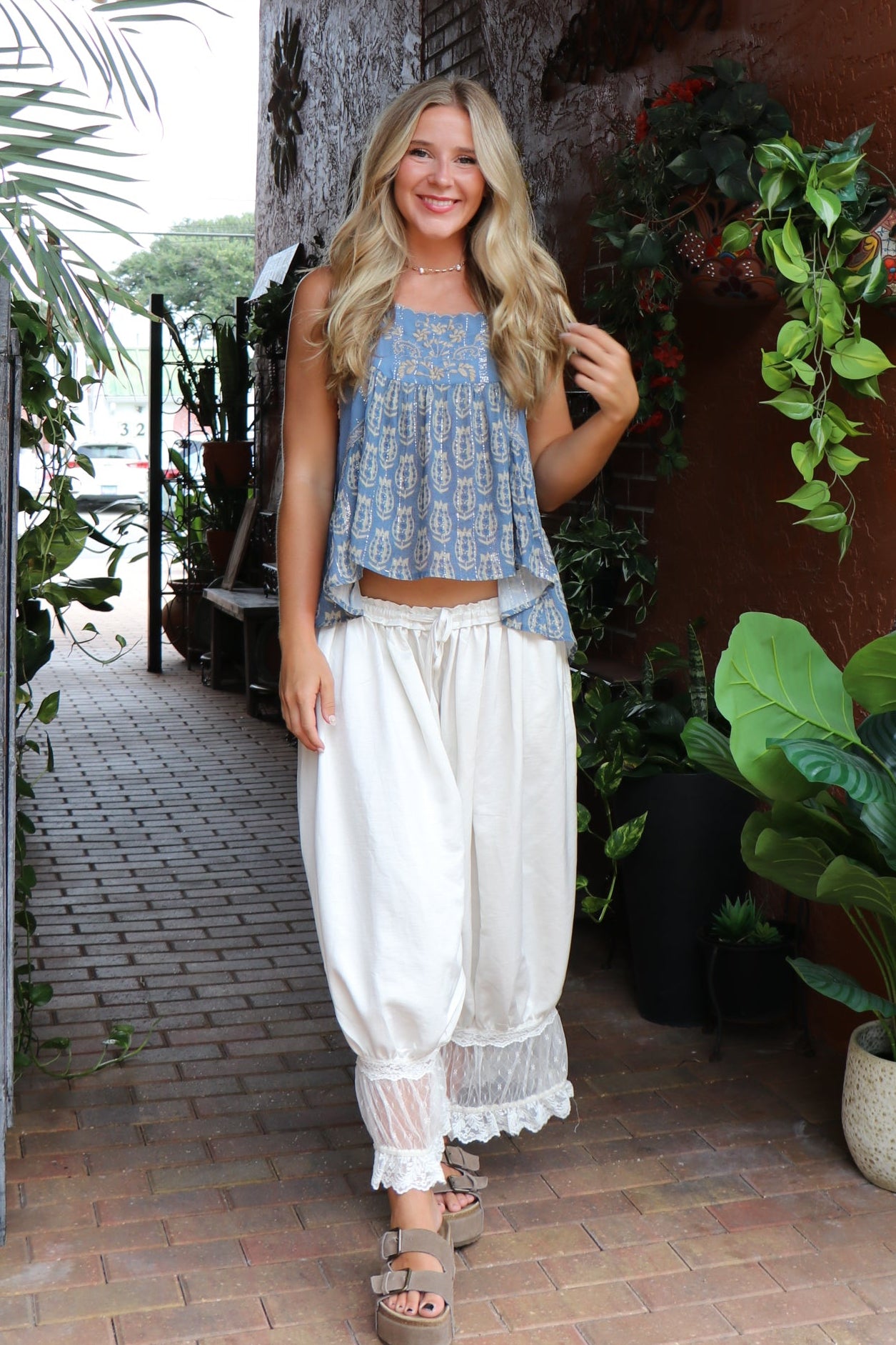 Champagne Toast Bloomer Pants