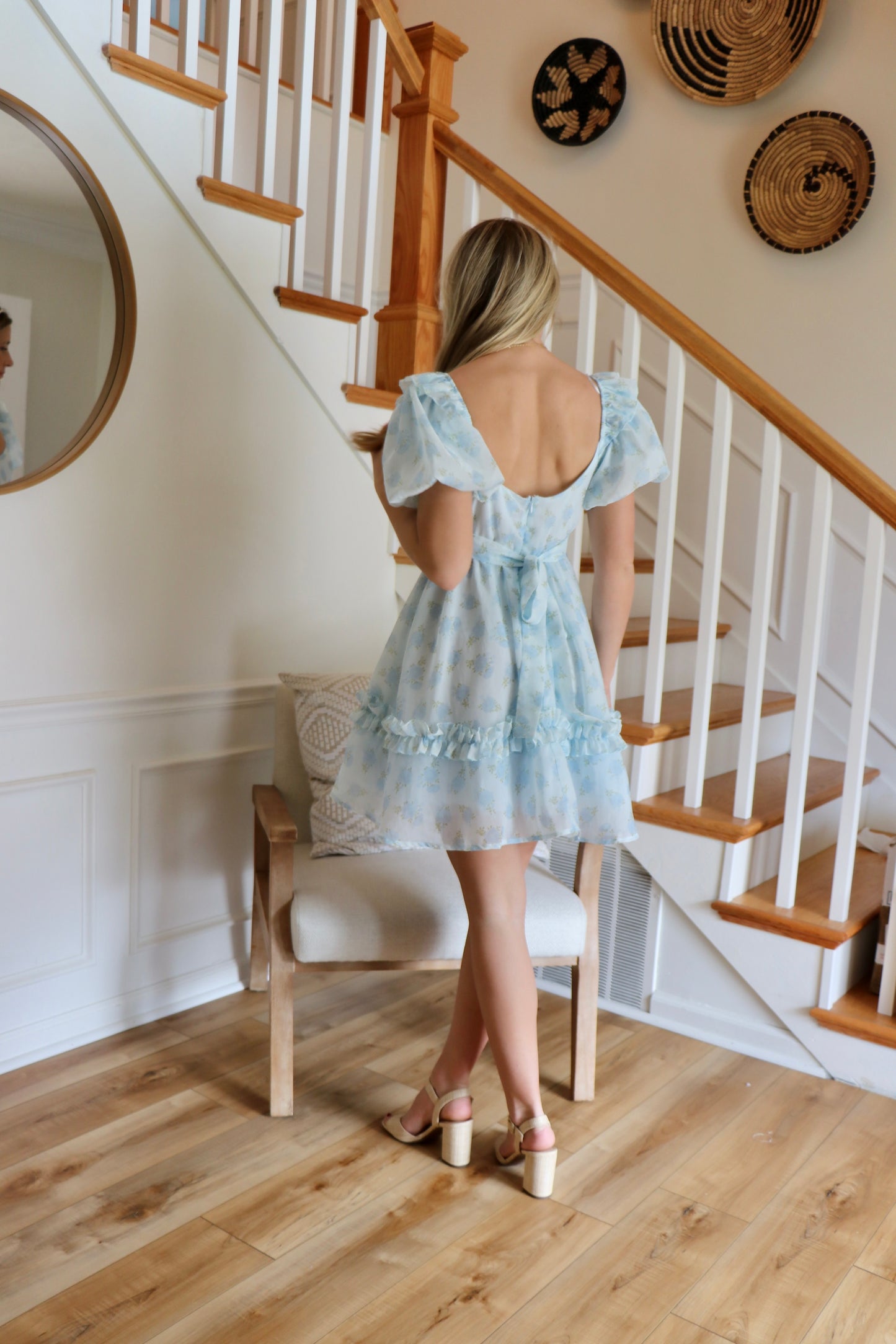 Annalee Dress in Blue