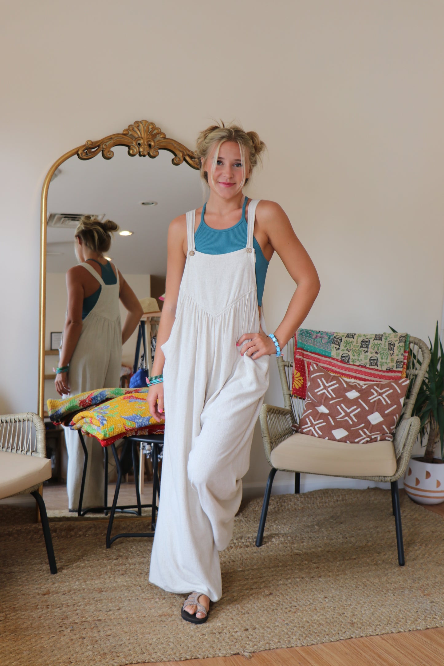Barefoot Bohemian Overalls