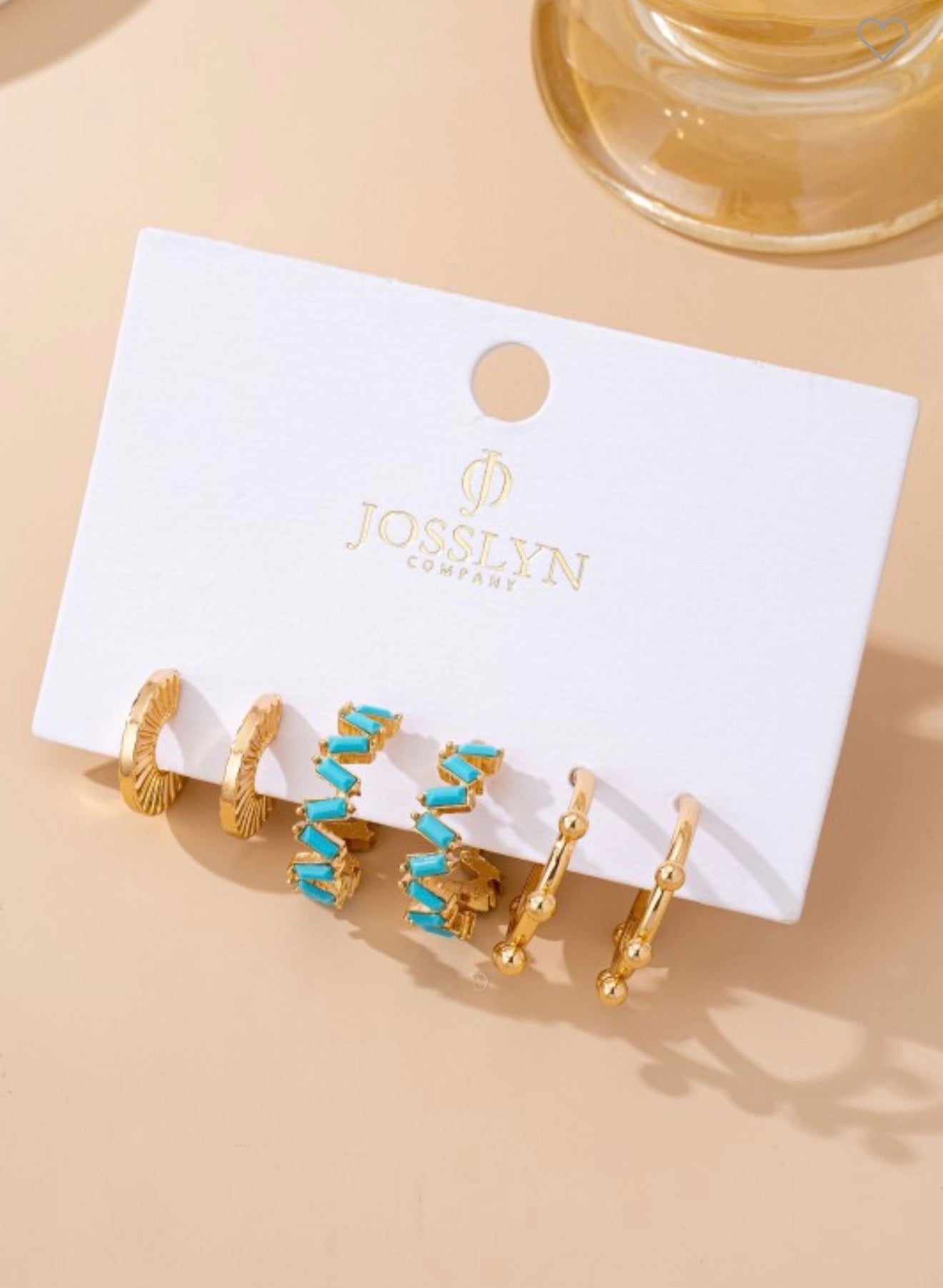 Turquoise Trio Earrings