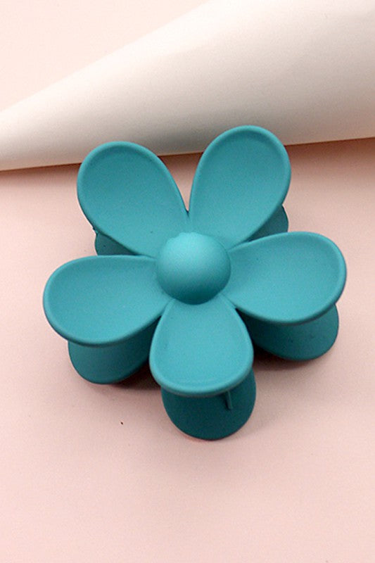 Oversized Flower Hair Claw Clip