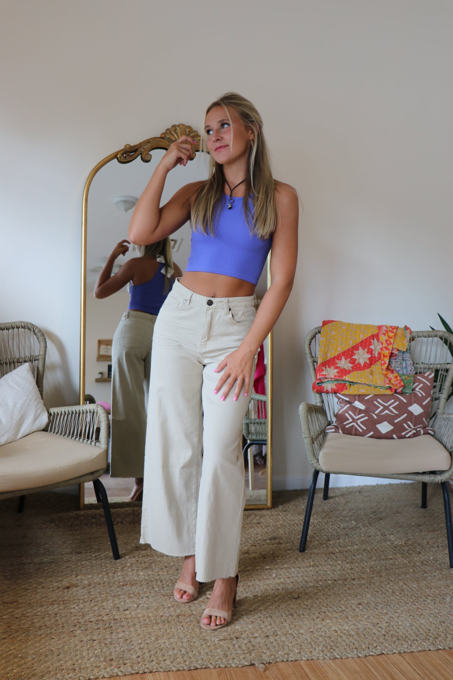 Knock ‘em Out Halter Top