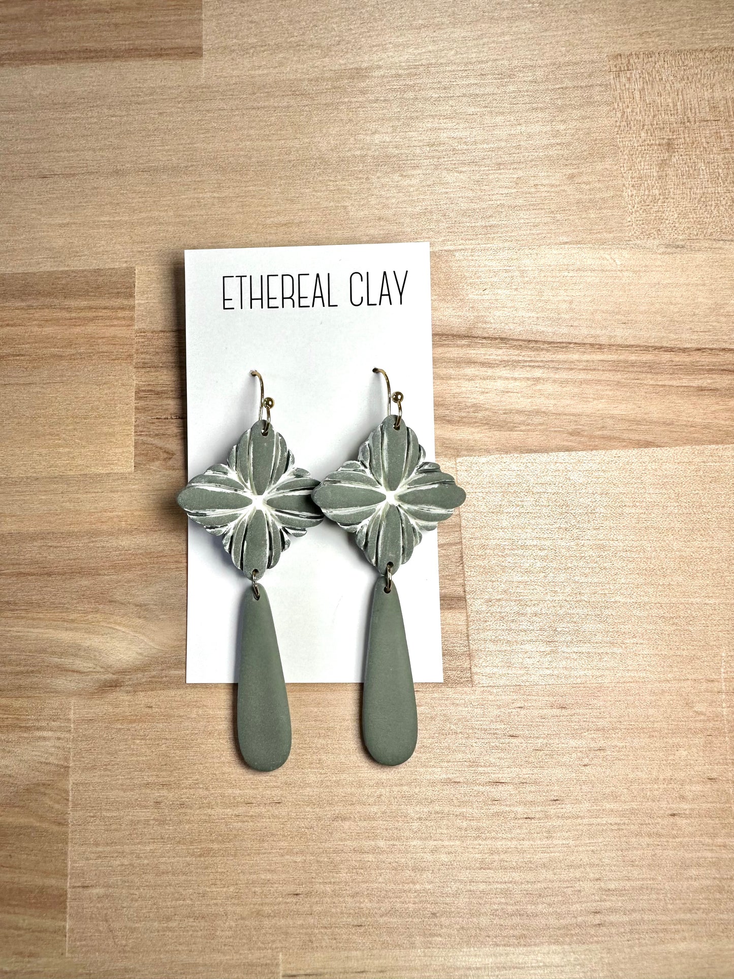 Ethereal Clay Earrings