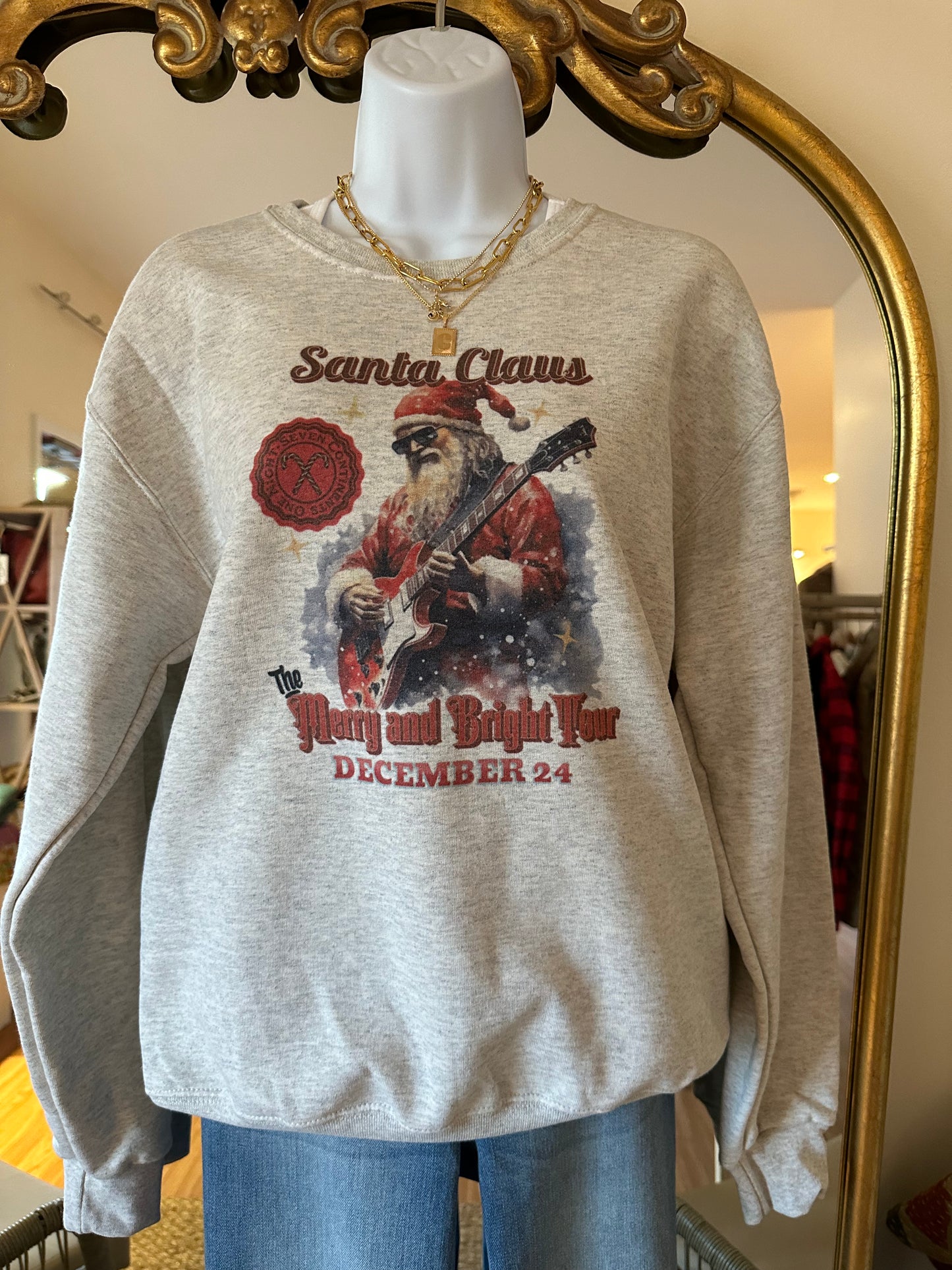 Rockin’ Santa Sweatshirt