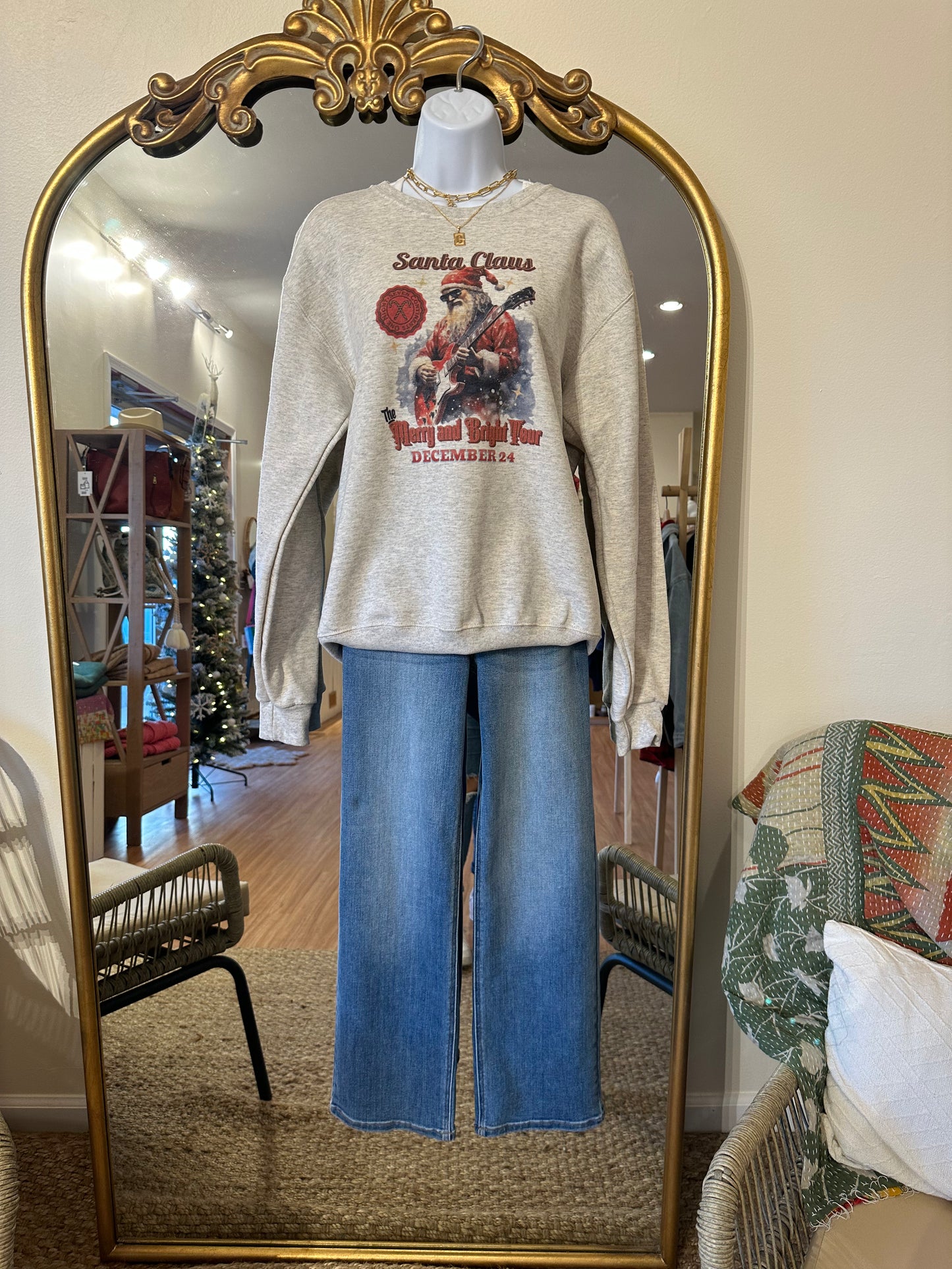 Rockin’ Santa Sweatshirt