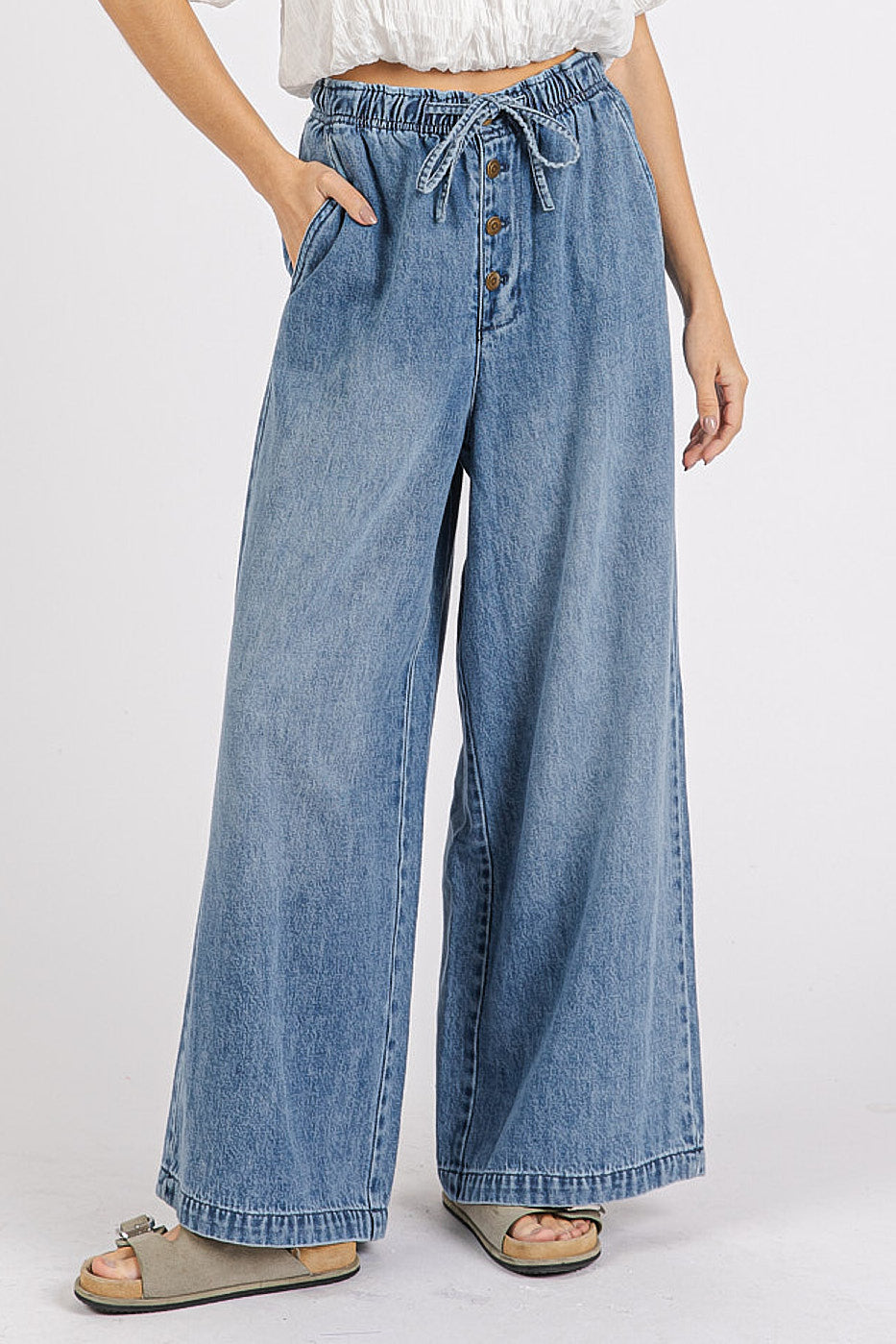 Styled Up Denim Pants
