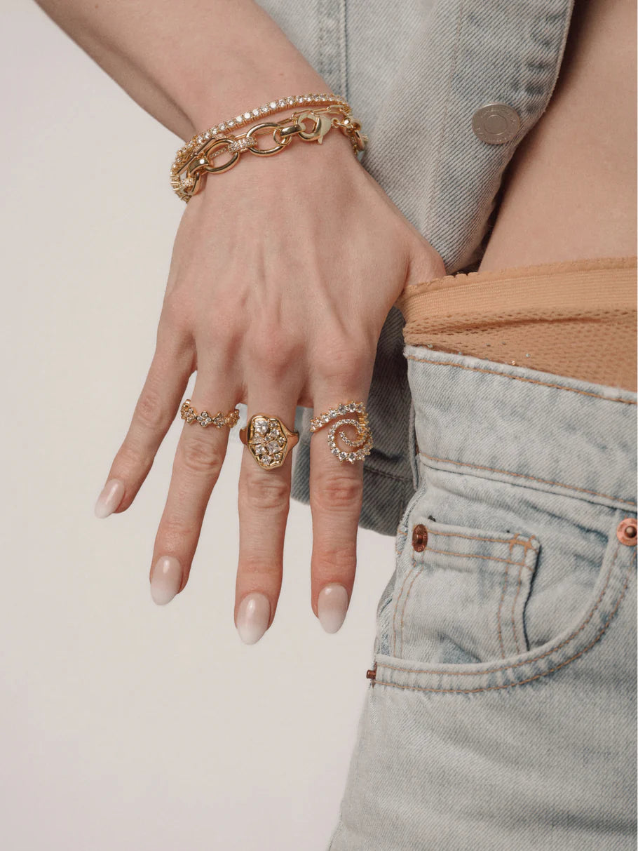 Kinsey Scarlette Quatrefoil RIng