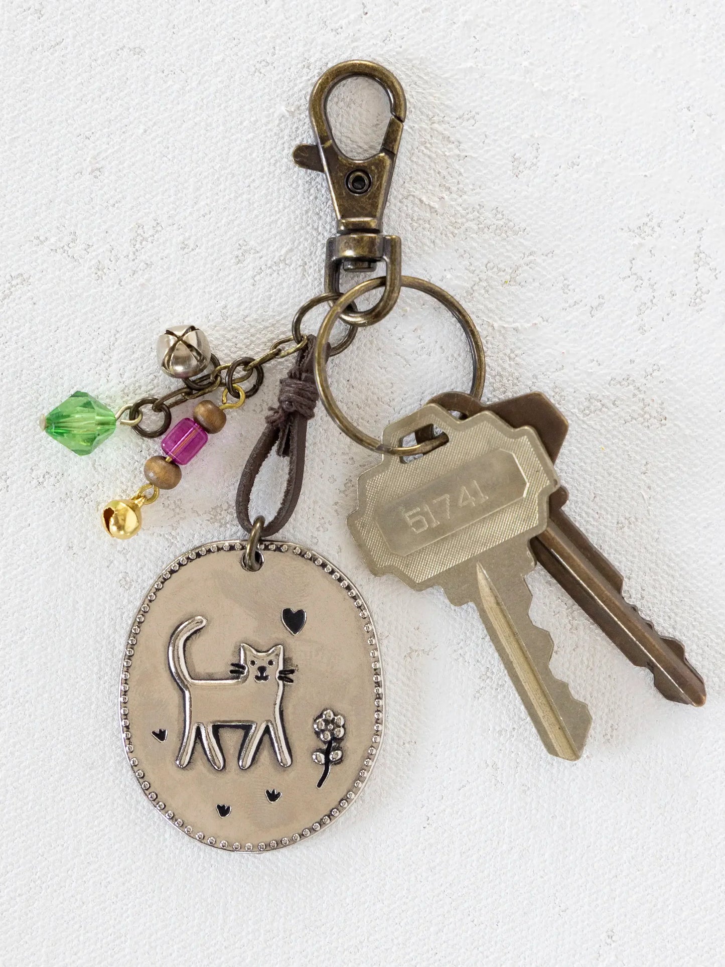 Natural Life Pets Keychain - Cat