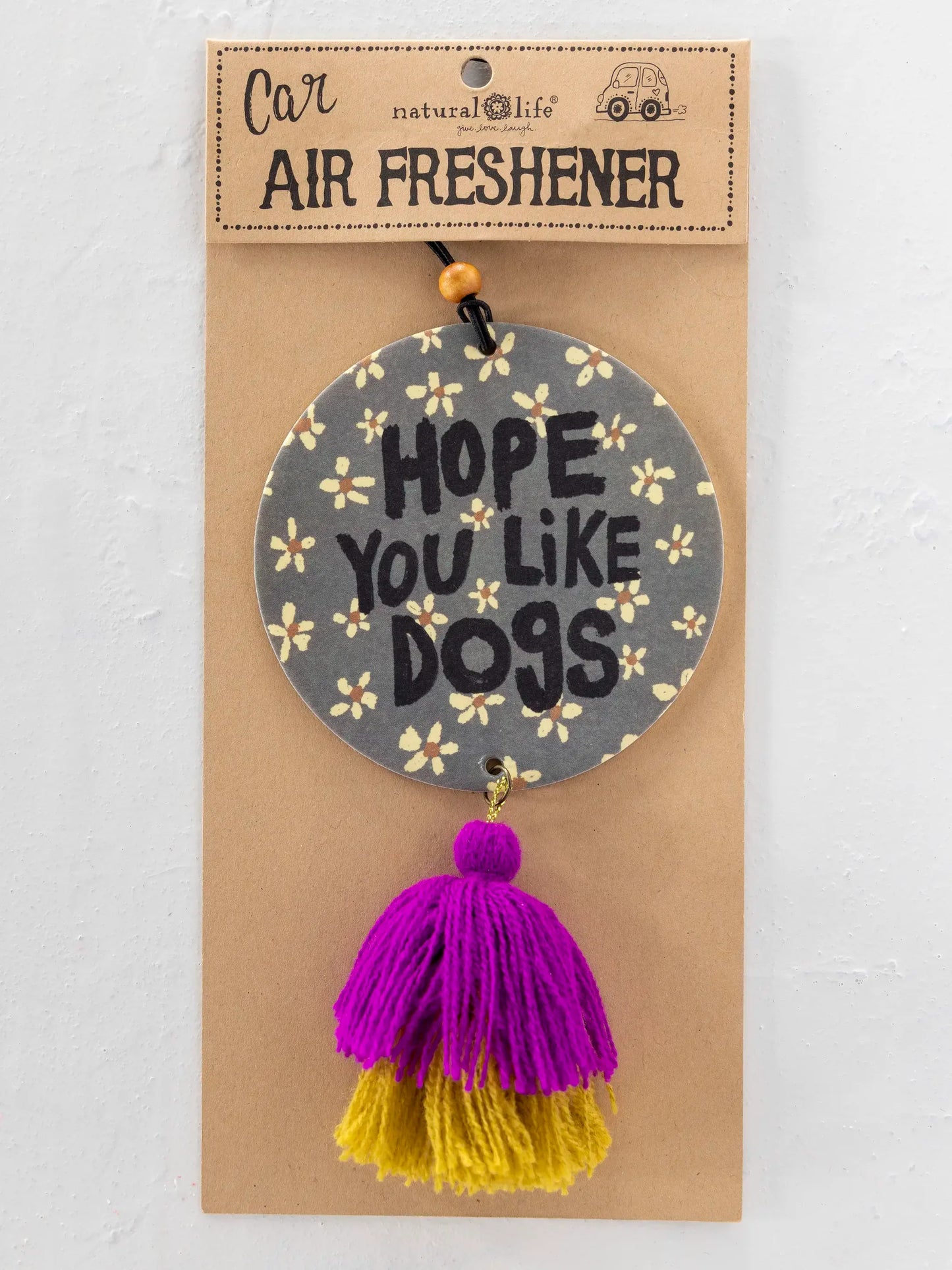 Natural Life Car Air Freshener - Like Dogs