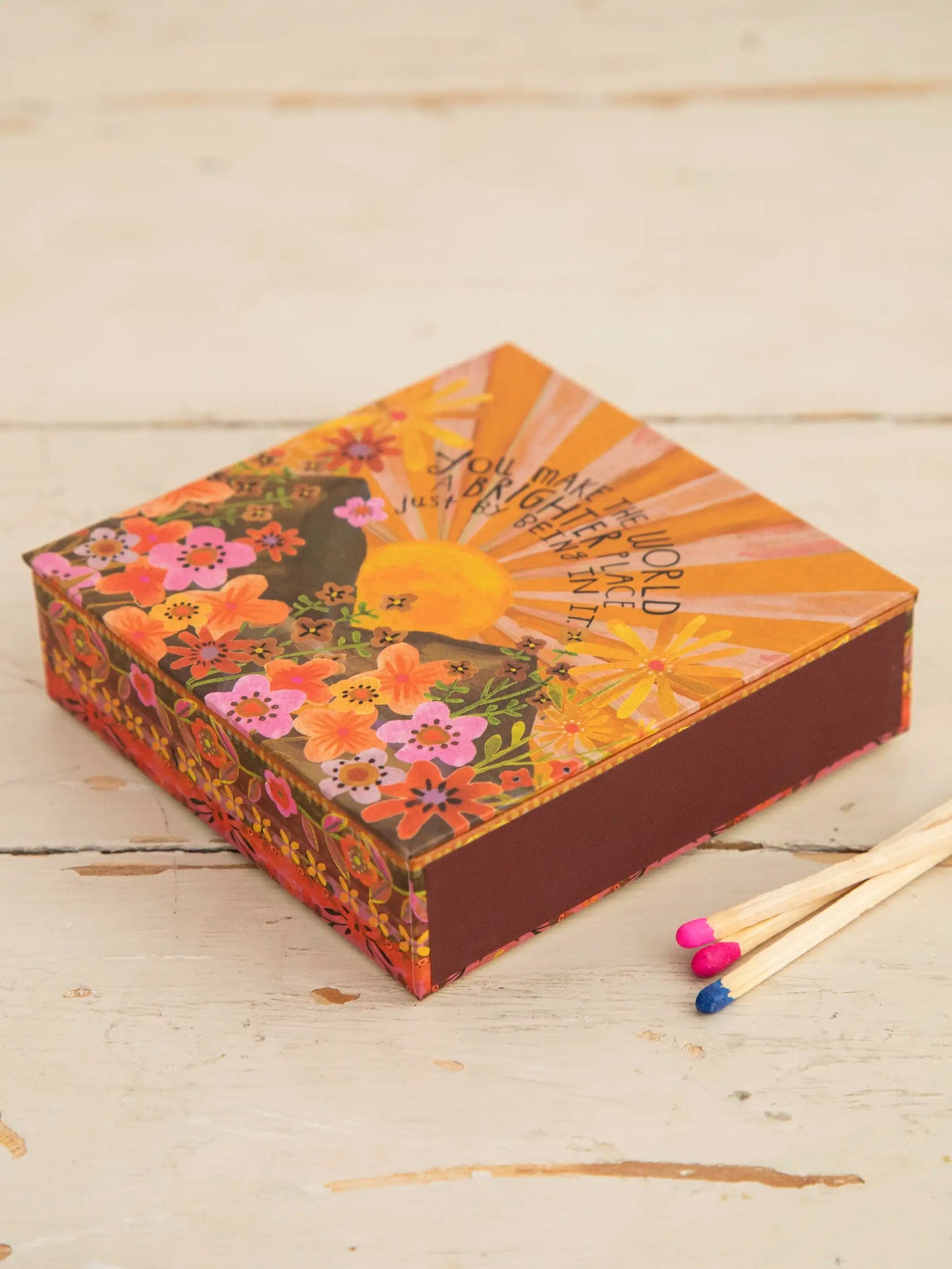 Natural Life Coffee Table Matches - You Make The World Brighter