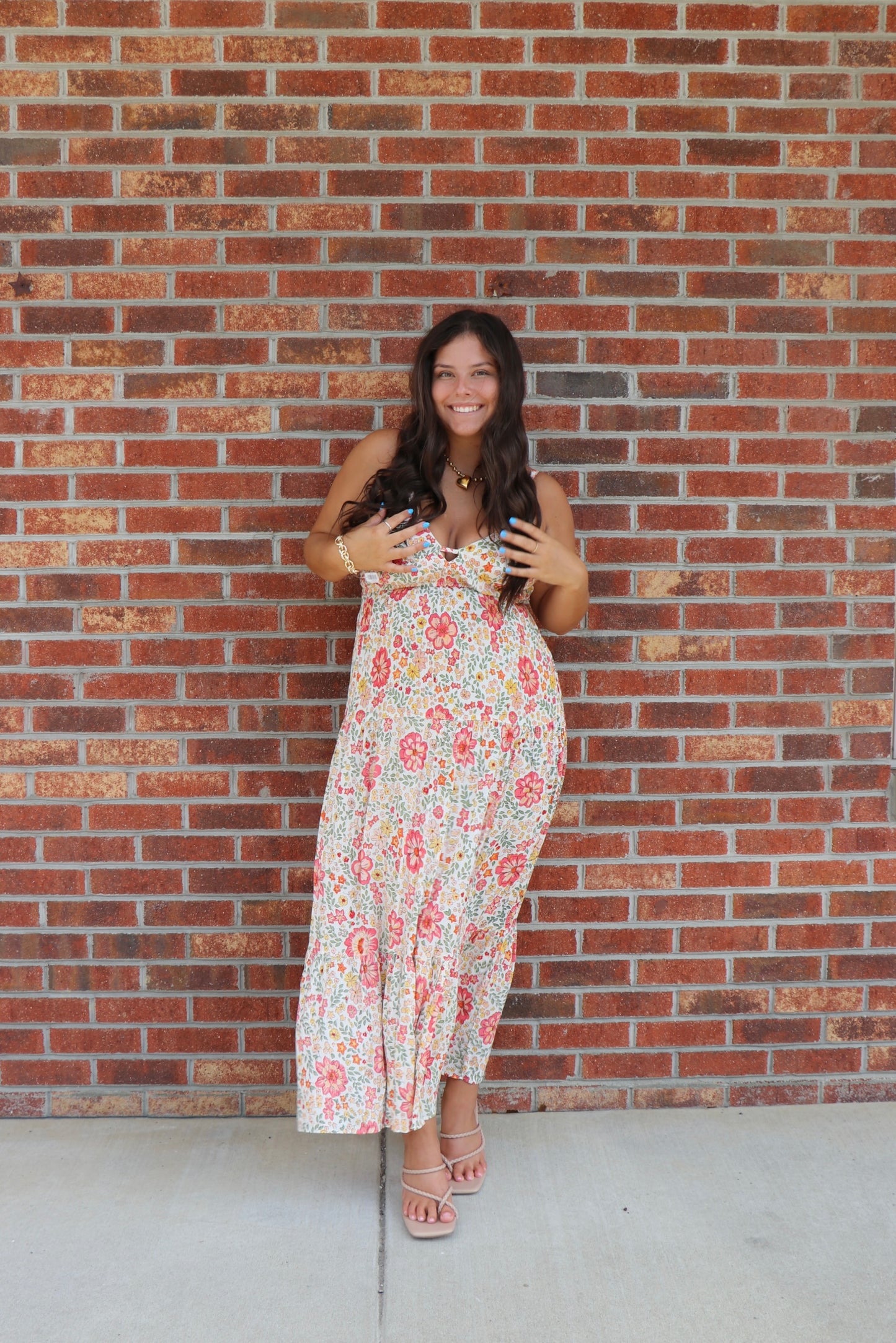 Sunset Bloom Dress