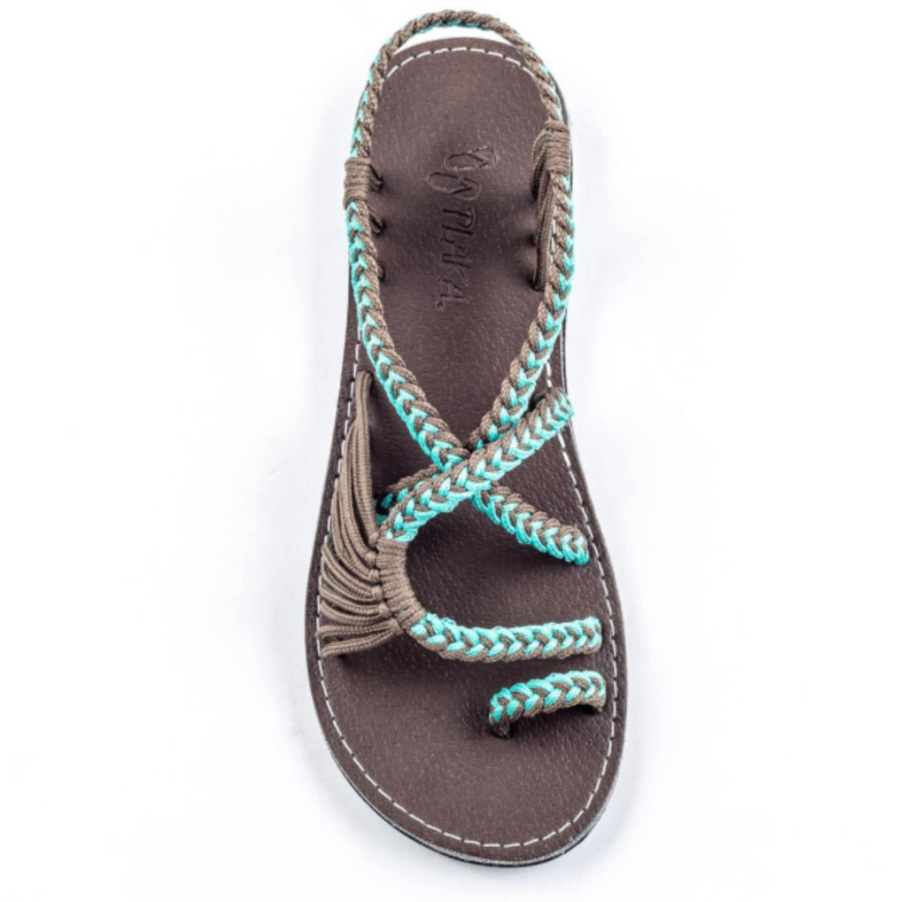 Plaka Sandals Turquoise