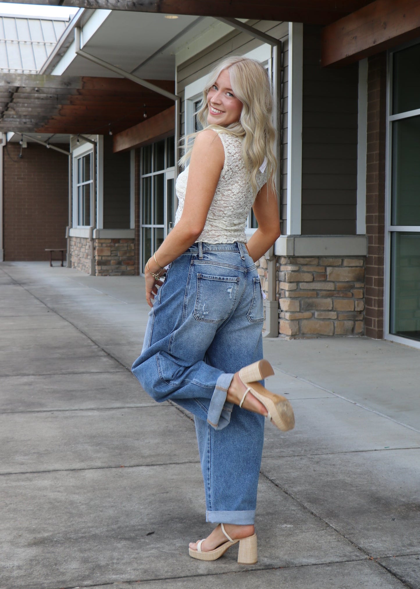 Soft Lace Tank Top