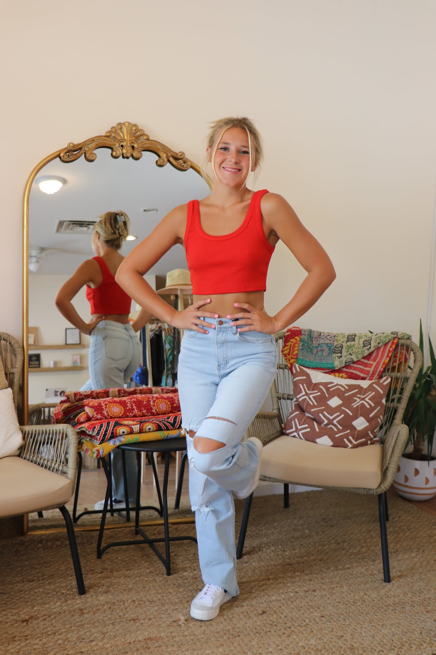 Ribbed Crop Top