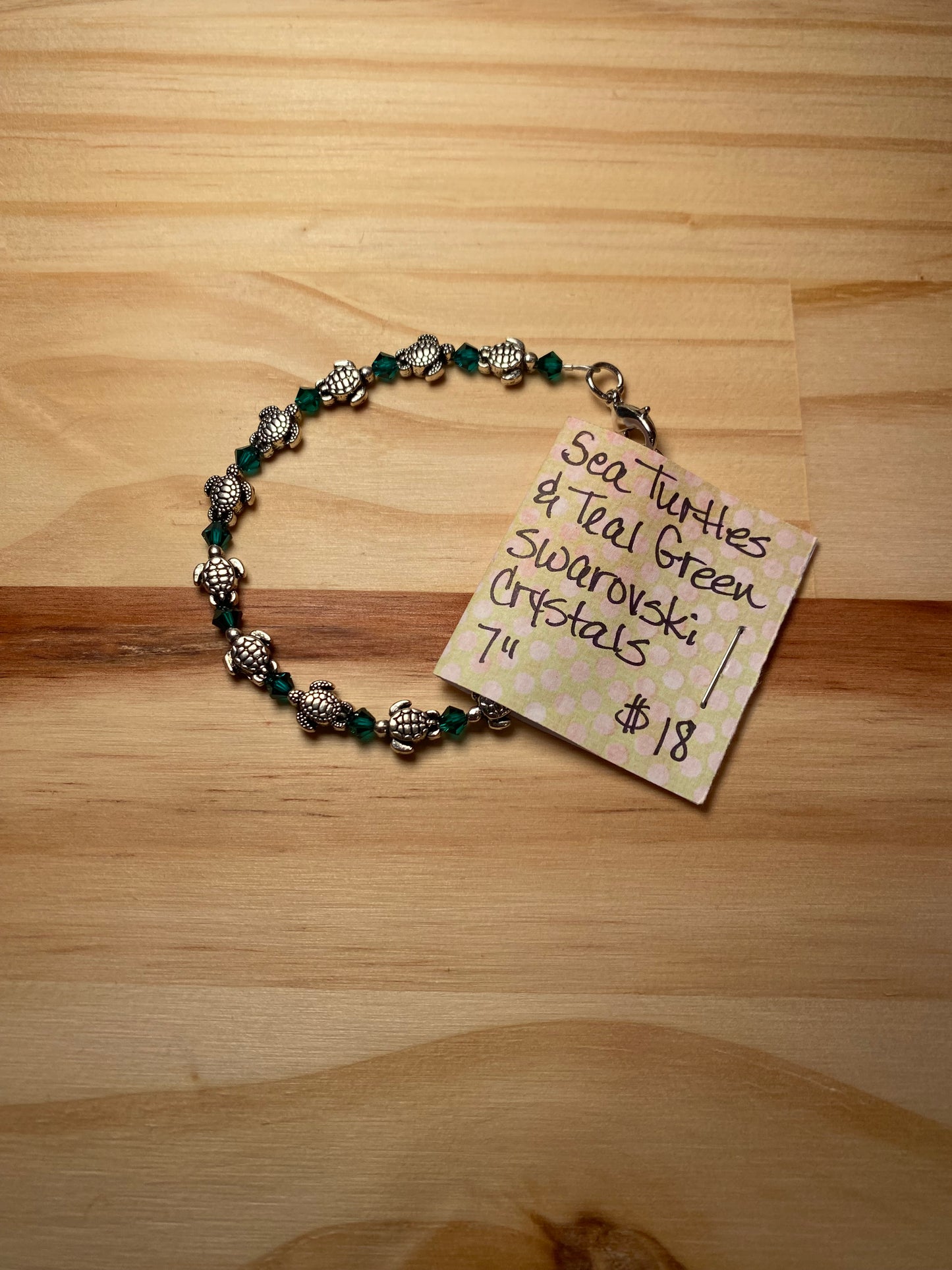 Brenda’s Swarovski Sea Turtle Bracelet