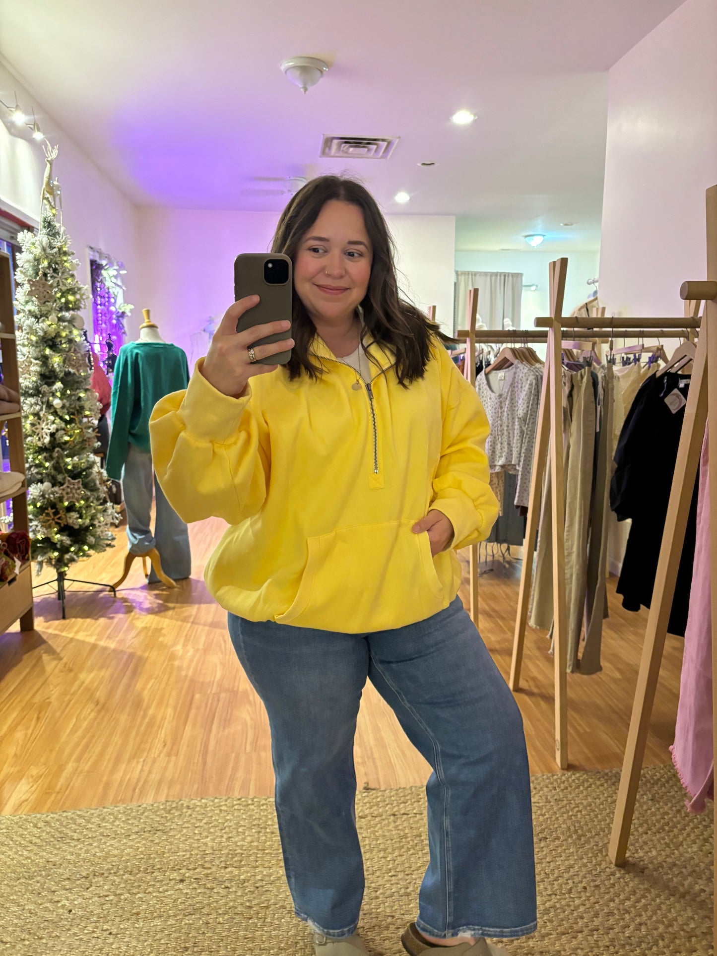 Finish Line Half Zip Hoodie