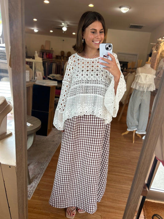 Look Alike Top- Off White
