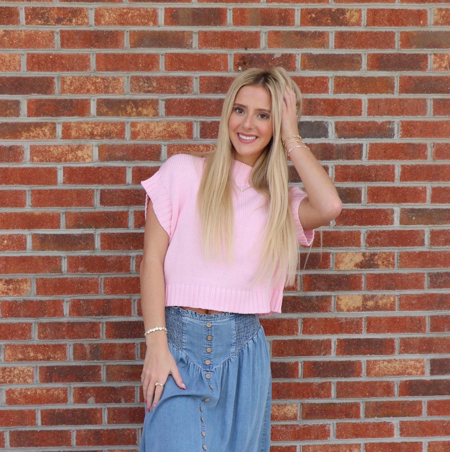 Icy Blush Top