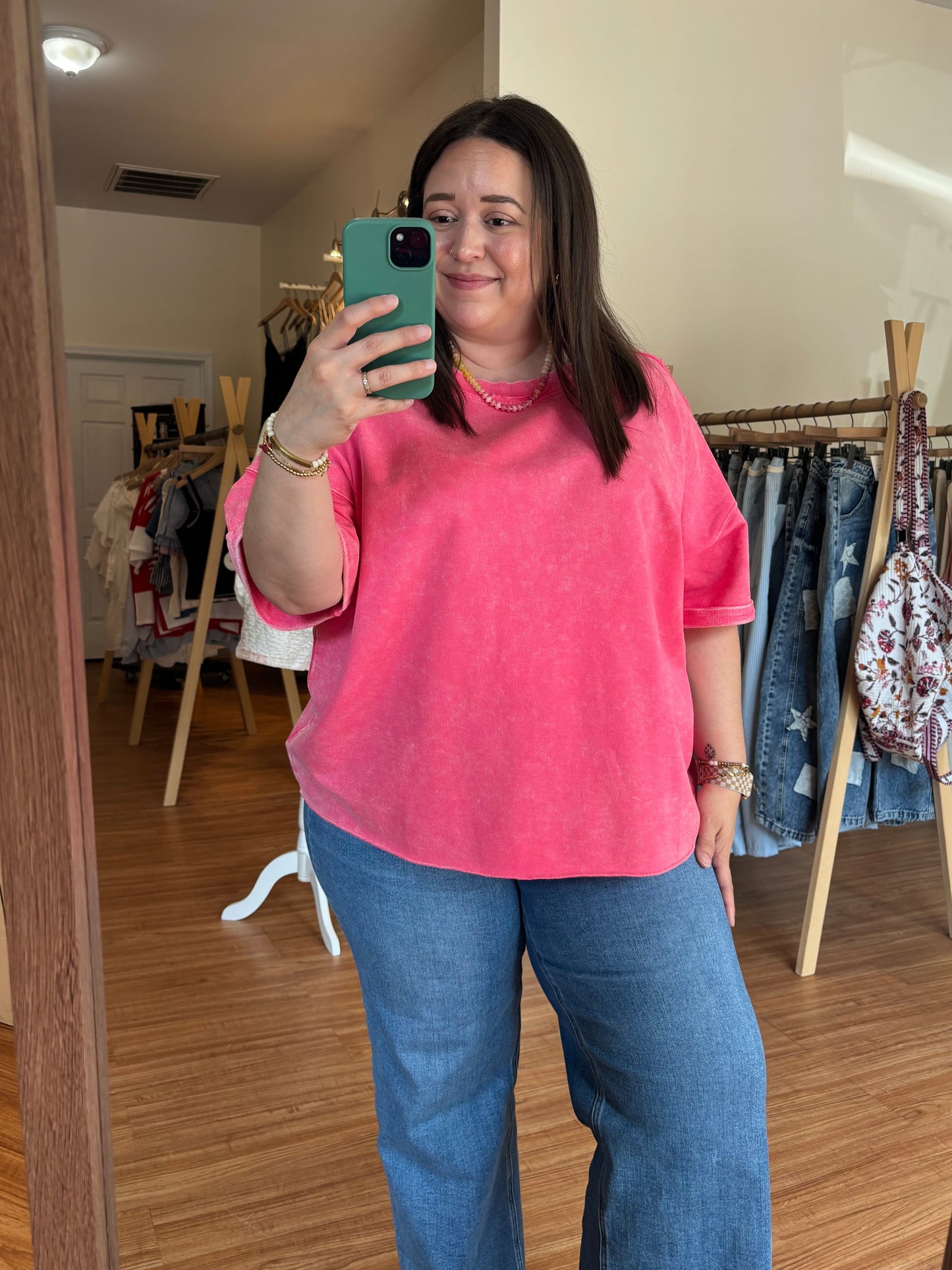 Edge of the Ocean Plus Size Top